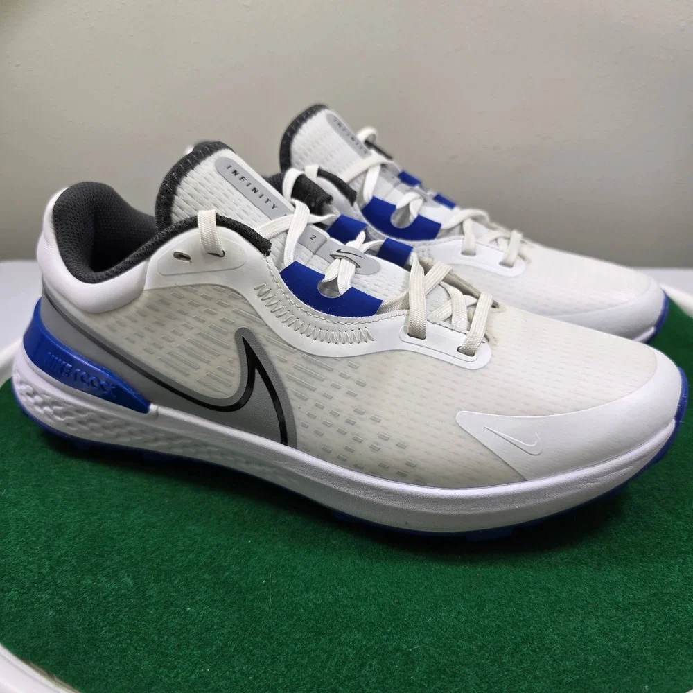 Nike Air Zoom Infinity Pro 2 Golf Shoes Mens 10.5 White DJ5593-104 Sports Clean! - Picture 3 of 9